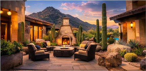 Practical Tolleson Arizona landscape design with low-maintenance desert plants and water-wise irrigation